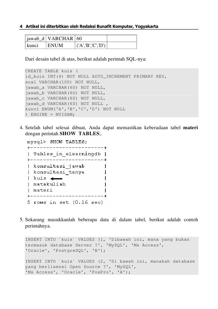35824032 Script Php Untuk Menampilkan Soal Ujian Pilihan Ganda Tampil