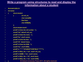 358 33 powerpoint-slides_7-structures_chapter-7 | PPT