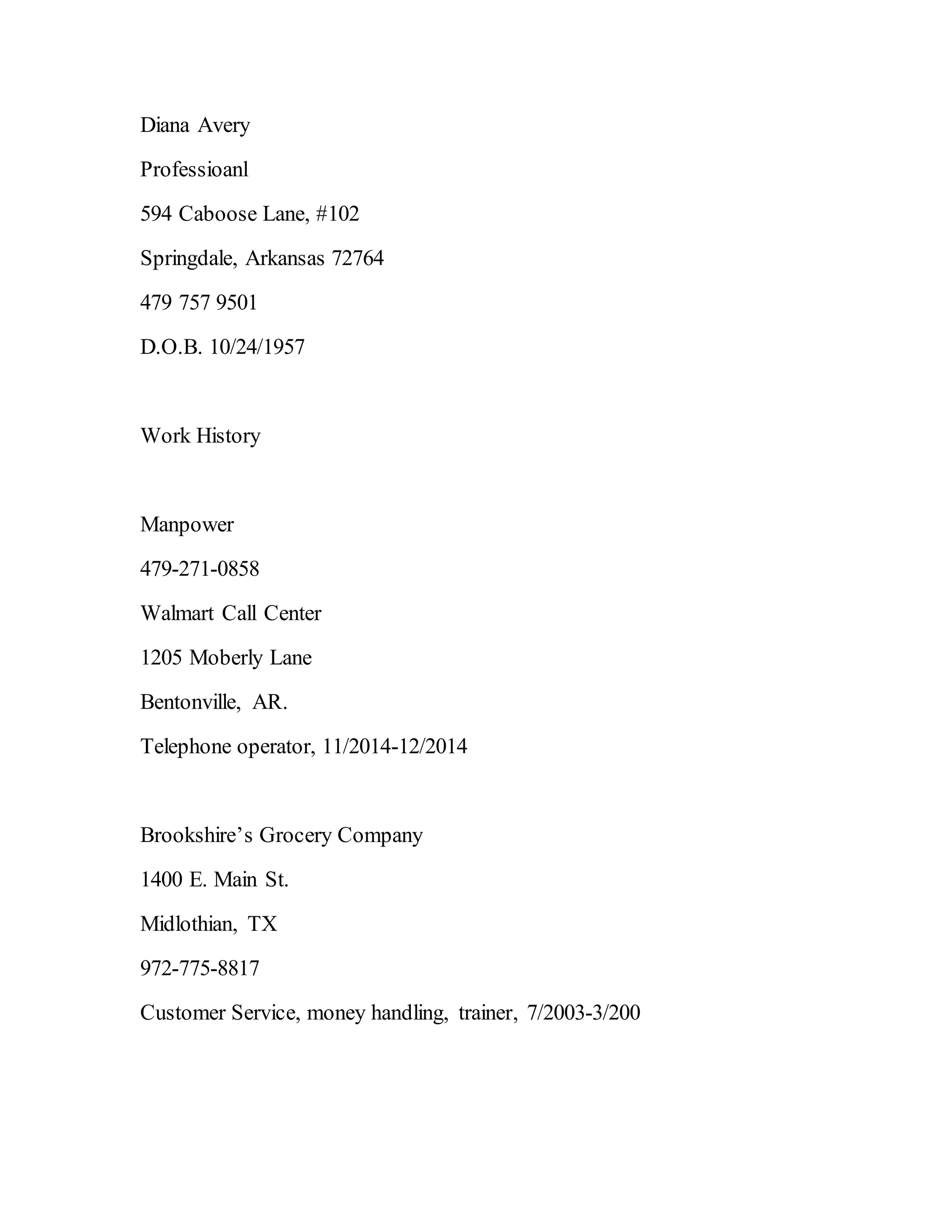 RESUME 2015 | PDF