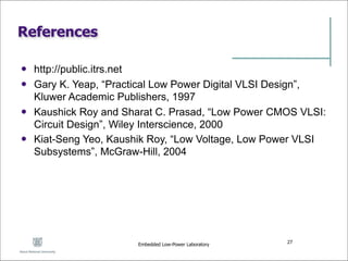 Power estimation in low power vlsi design | PDF