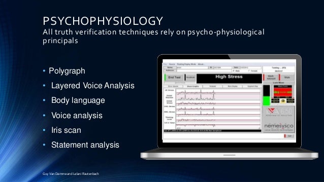 Lie detector software for pc