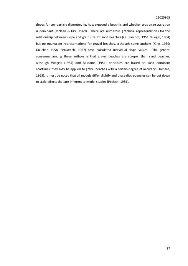 An Investigation Into The Morphology And Sedimentology Of Dungeness G An Investigation Into The Morphology And Sedimentology Of Dungeness G