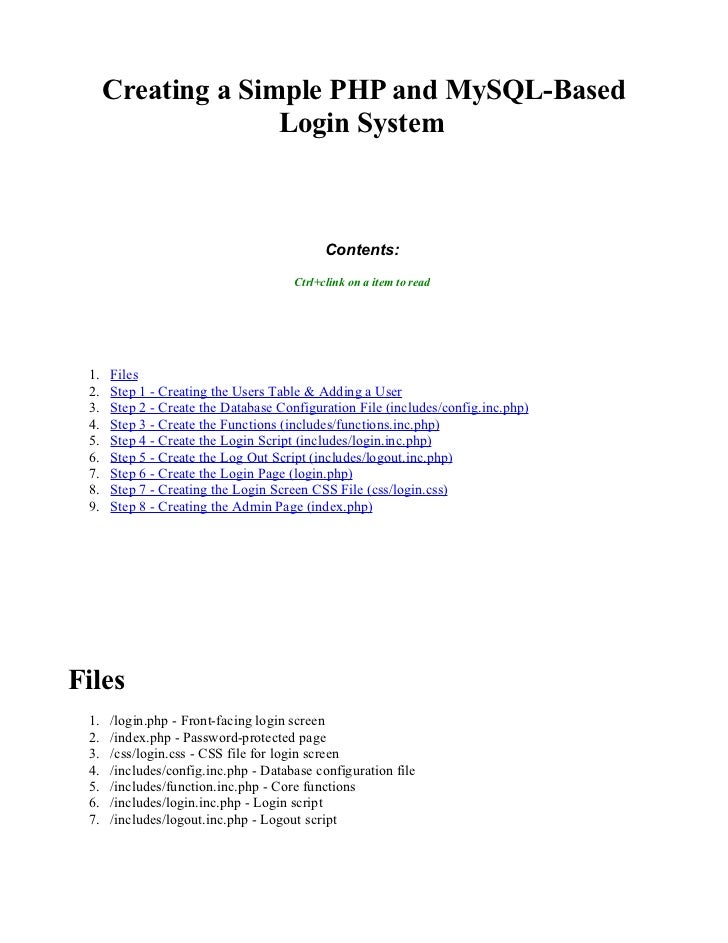 Download Php Login Script With Session 9
