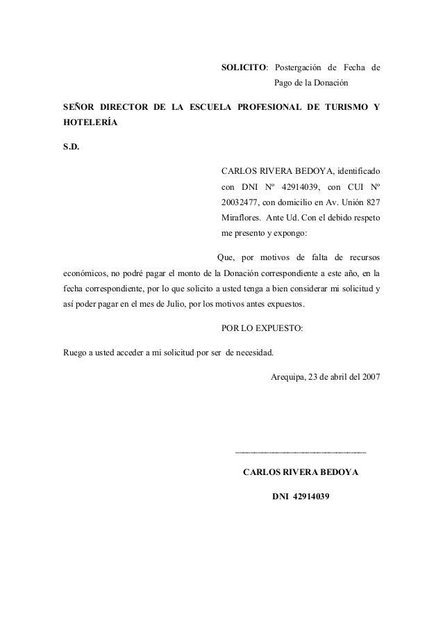 Modelos de solicitudes