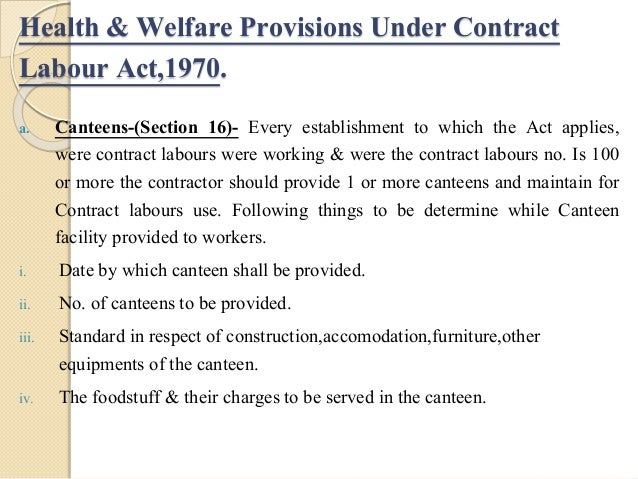 form act labour 6b contract Contract Act Labour The