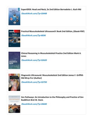 ExpertDDx: Musculoskeletal 2nd Edition - Comprehensive Diagnostic ...