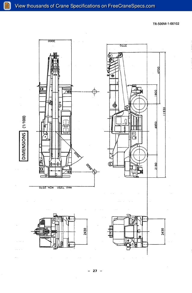 Tadano Tr 500m 1 1