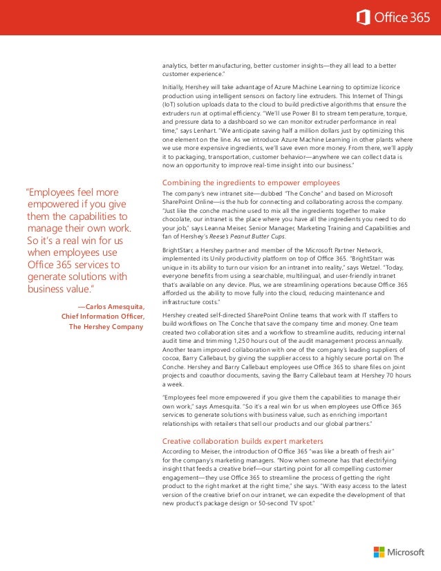 What do you think about hershey’s erp strategy? picture