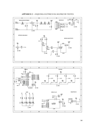 64
APÊNDICE C – ESQUEMA ELÉTRICO DA MATRIZ DE TESTES
 