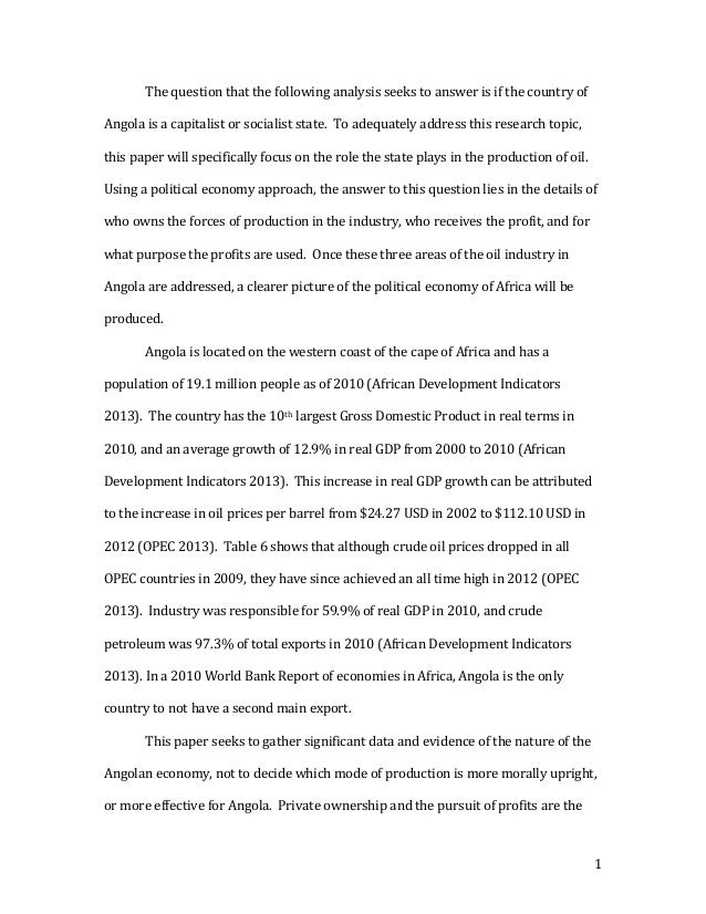 Current problems in angola image