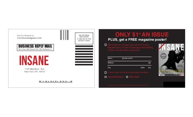 Inner Flap Business Reply Inner Flap Business Reply
