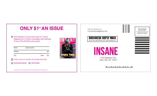 Inner Flap Business Reply Inner Flap Business Reply