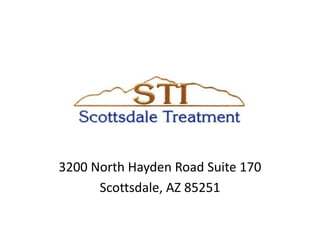 3200 North Hayden Road Suite 170
Scottsdale, AZ 85251
 