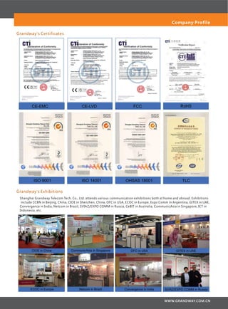 Grandway Catalog -  Oct. 2015