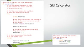 GUI Calculator
 