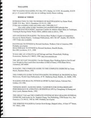 Marin Race Walkers Tell Their Stories Part 4 | PDF