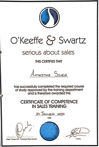 O Keeffe & Swartz