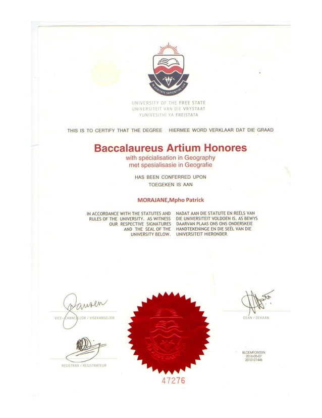 Bachelors Honours Geography PDF