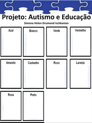 Projeto: Autismo e Educação
Simone Helen Drumond Ischkanian
 
