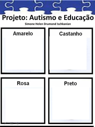 Projeto: Autismo e Educação
Simone Helen Drumond Ischkanian
 