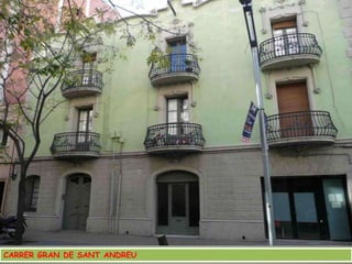 CARRER GRAN DE SANT ANDREU