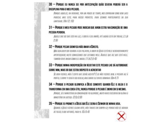 35 razões p não pecar