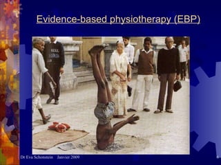 Evidence-based physiotherapy (EBP) 