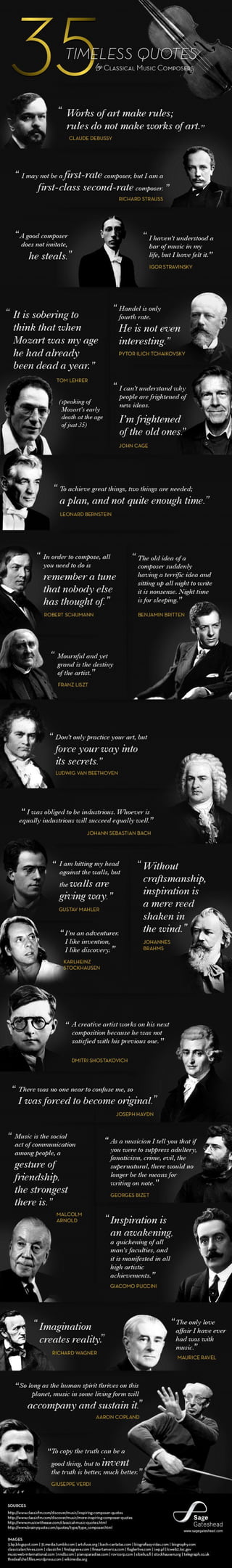 35 timeless quotes by classical music composers