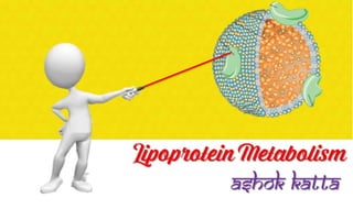 Lipoprotein metabolism - (transport of lipids in the Blood) | PPSX