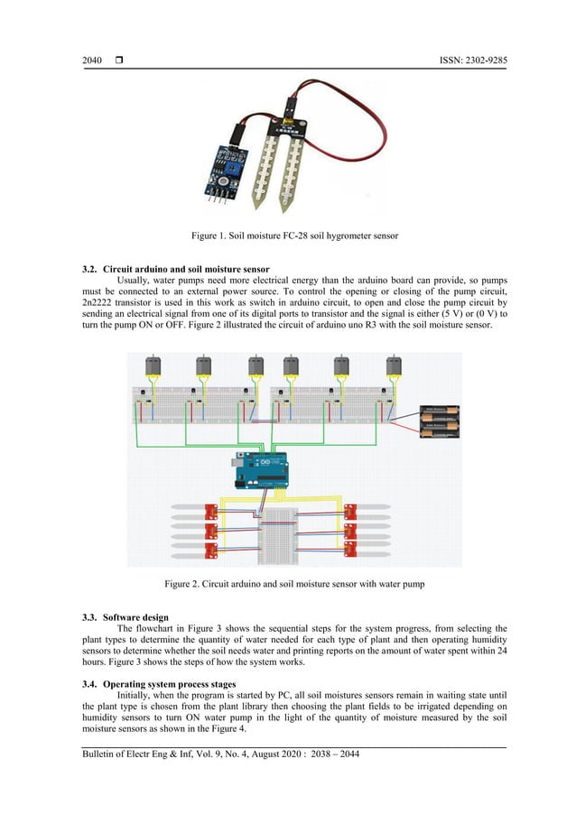 Technique smart control soil moisture system to watering plant based on ...