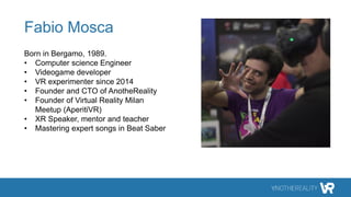 slack Permanent Kriminel Fabio Mosca - Developing a VR multiplayer escape room: behind the scenes of  VBI - Lost Connection - Codemotion