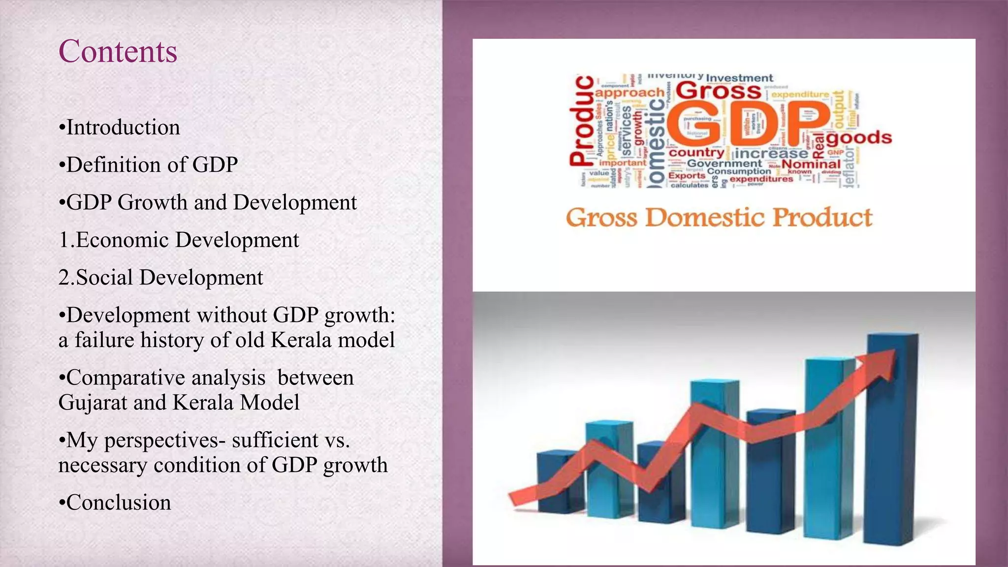 GDP Growth and its Importance | PPTX