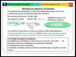 36. números decimales porcentajes