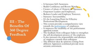 360 - Degrees Performance Evaluation - Najma Kazi | PPTX