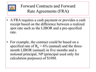Fra Example Template Interest Rate Futures | PPT