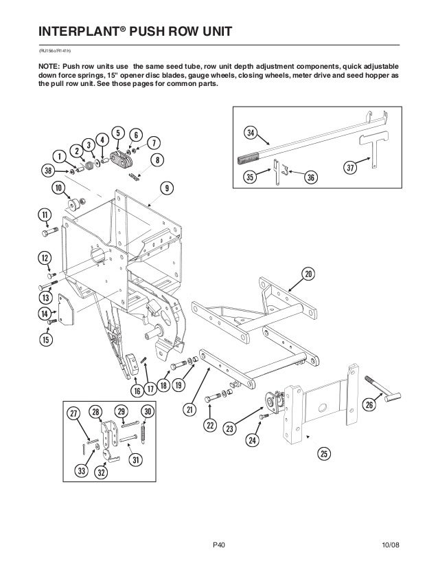 27 Kinze Planter Parts Diagram