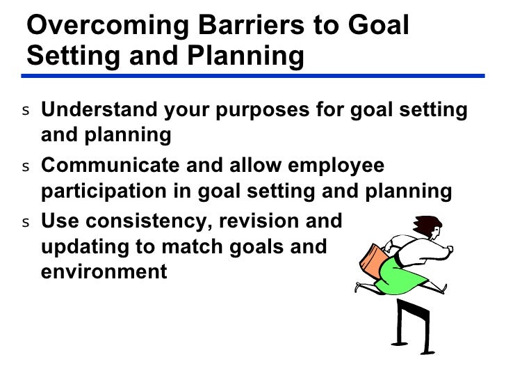 Barriers To Goal Setting And Planning www.medicalcollegekolkata.in