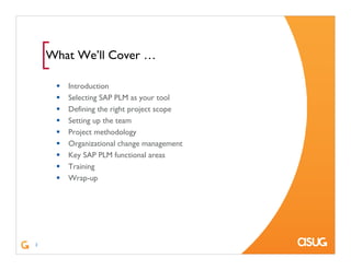 SAP Product Lifecycle Management: Implementation Tip, Tricks and ...