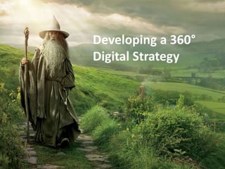 Developing a 360° 
Digital Strategy 
 