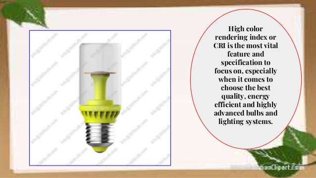 360 degree led bulbs with higher cri level a source of true natural