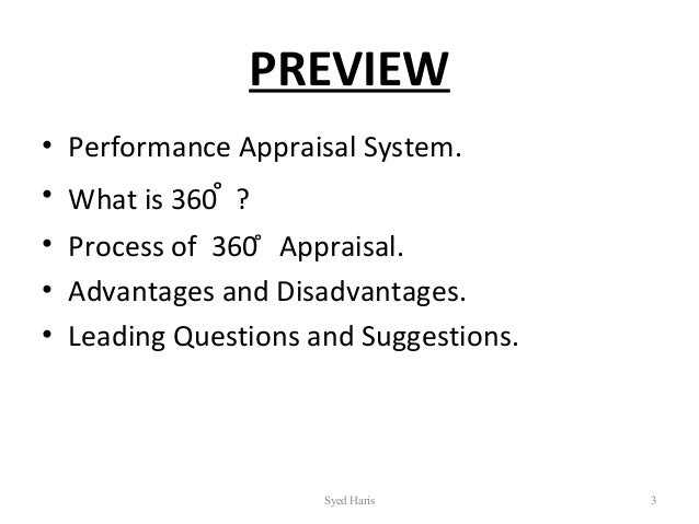 360 Degree Performance Appraisal By Shas Production