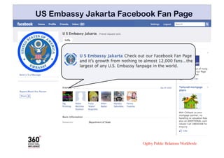 US Embassy Jakarta Facebook Fan Page
 