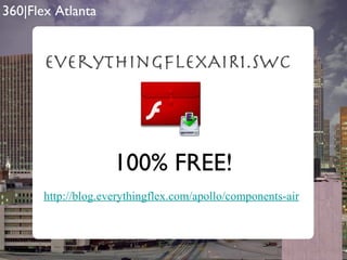 EverythingFlexAIR1.SWC 100% FREE! http://blog.everythingflex.com/apollo/components-air 