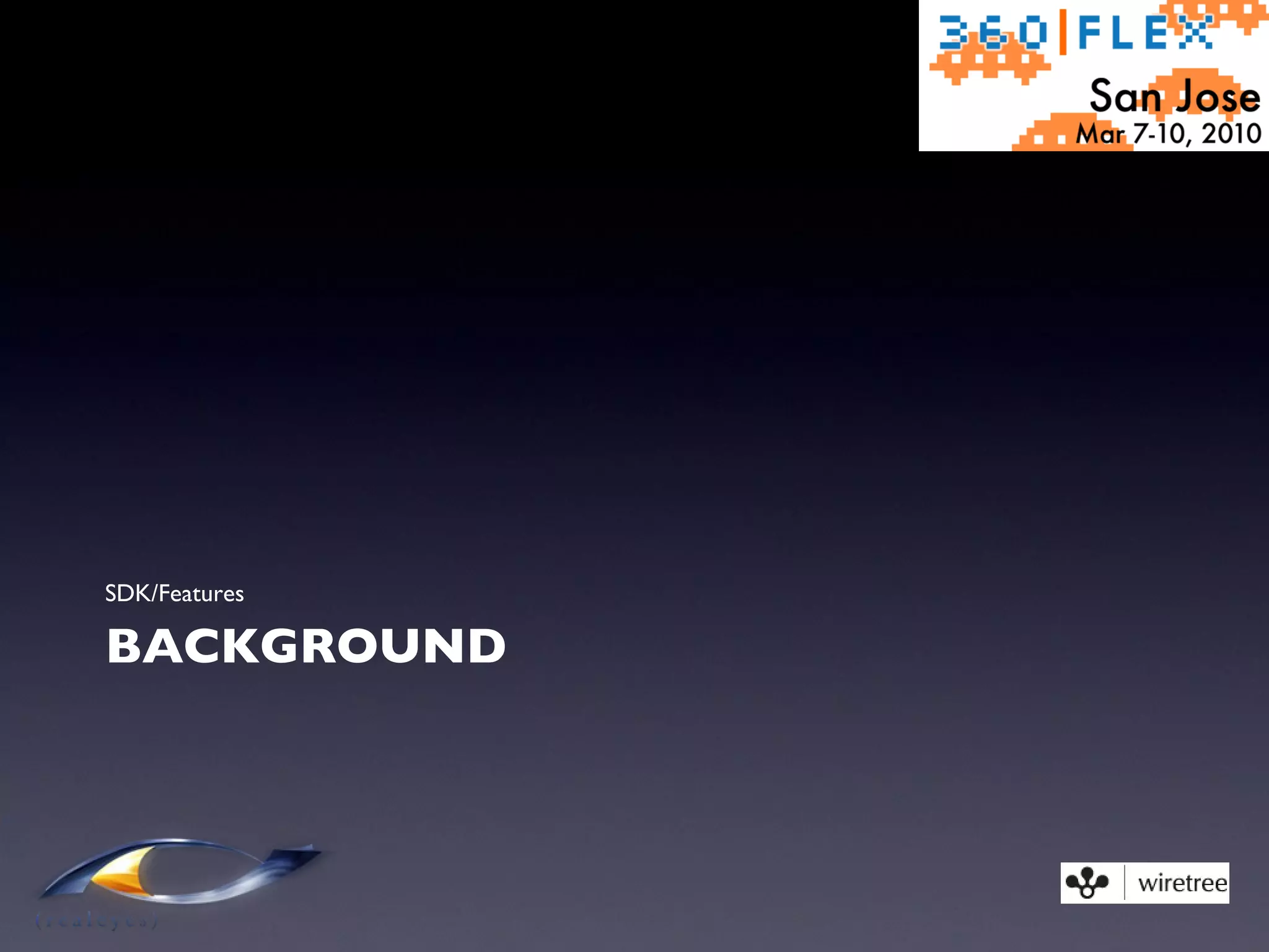 BACKGROUND SDK/Features 