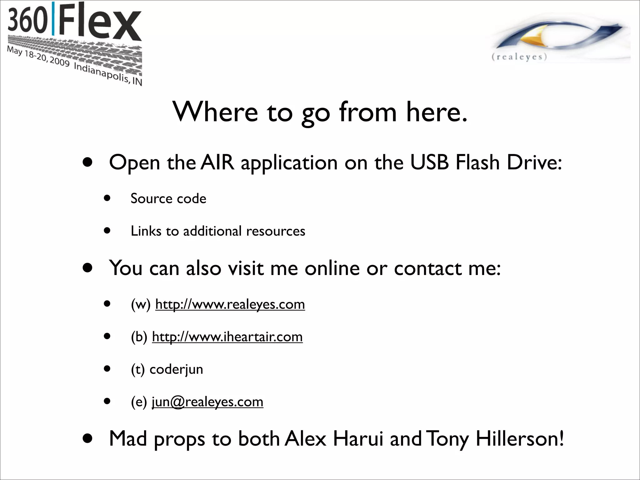 Jun Heider - Flex Application Profiling By Example