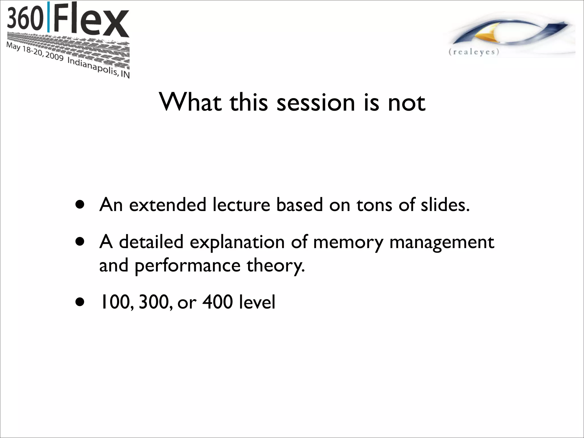Jun Heider - Flex Application Profiling By Example