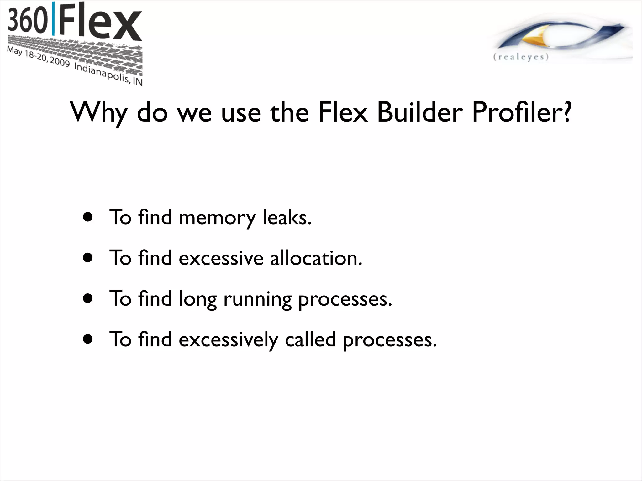 Jun Heider - Flex Application Profiling By Example