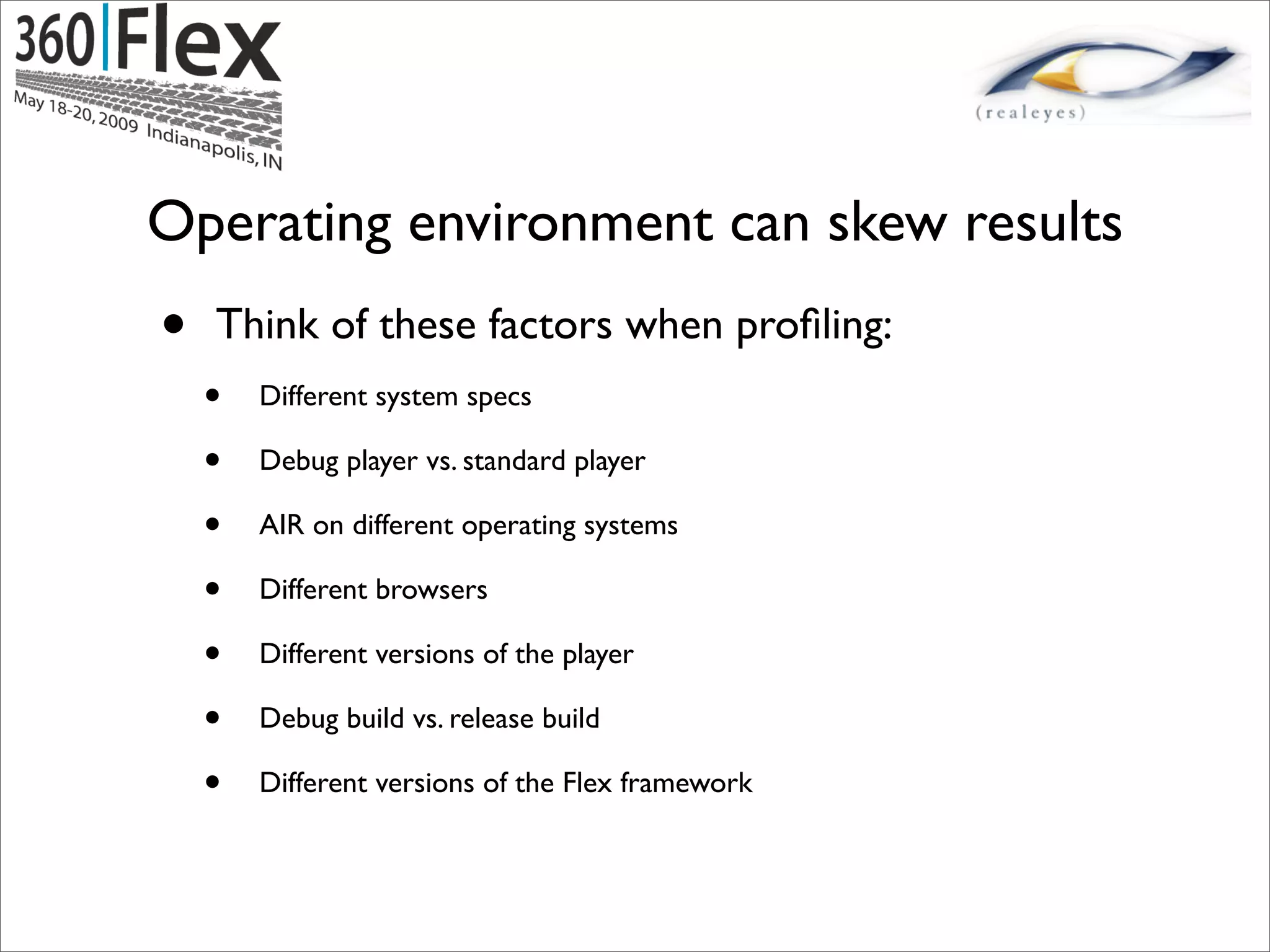 Jun Heider - Flex Application Profiling By Example