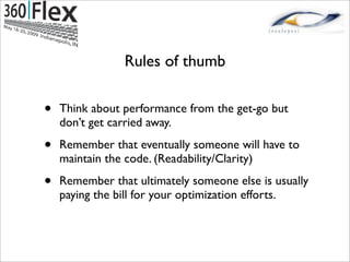 Jun Heider - Flex Application Profiling By Example