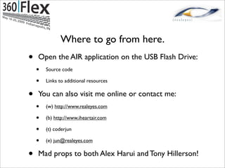 Jun Heider - Flex Application Profiling By Example